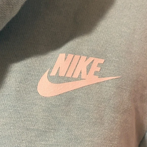 NWT Nike Women's Sky Blue Pullover Hoodie - Picture 6 of 8